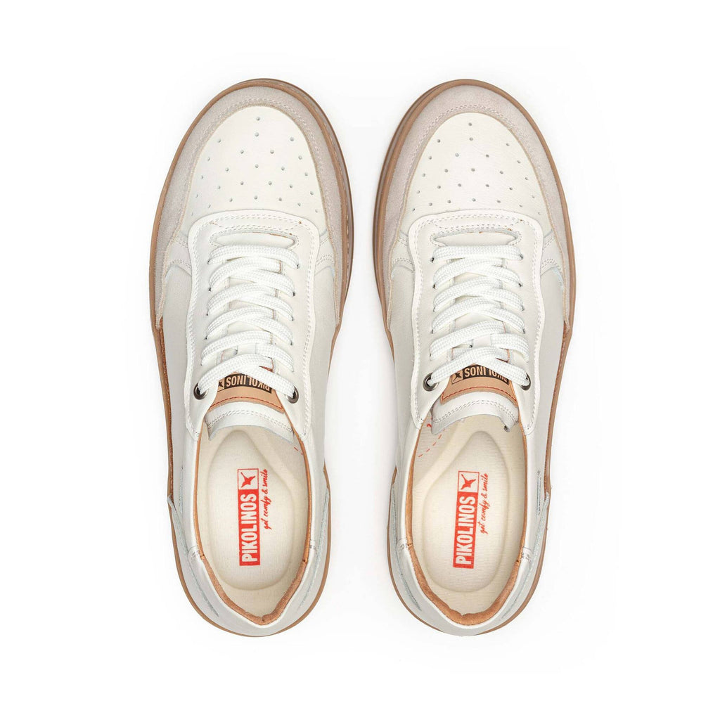 ニコバン MEN'S PIKOLINOS XATIVA TRAINERS | OFF WHITE – Randy's Shoes