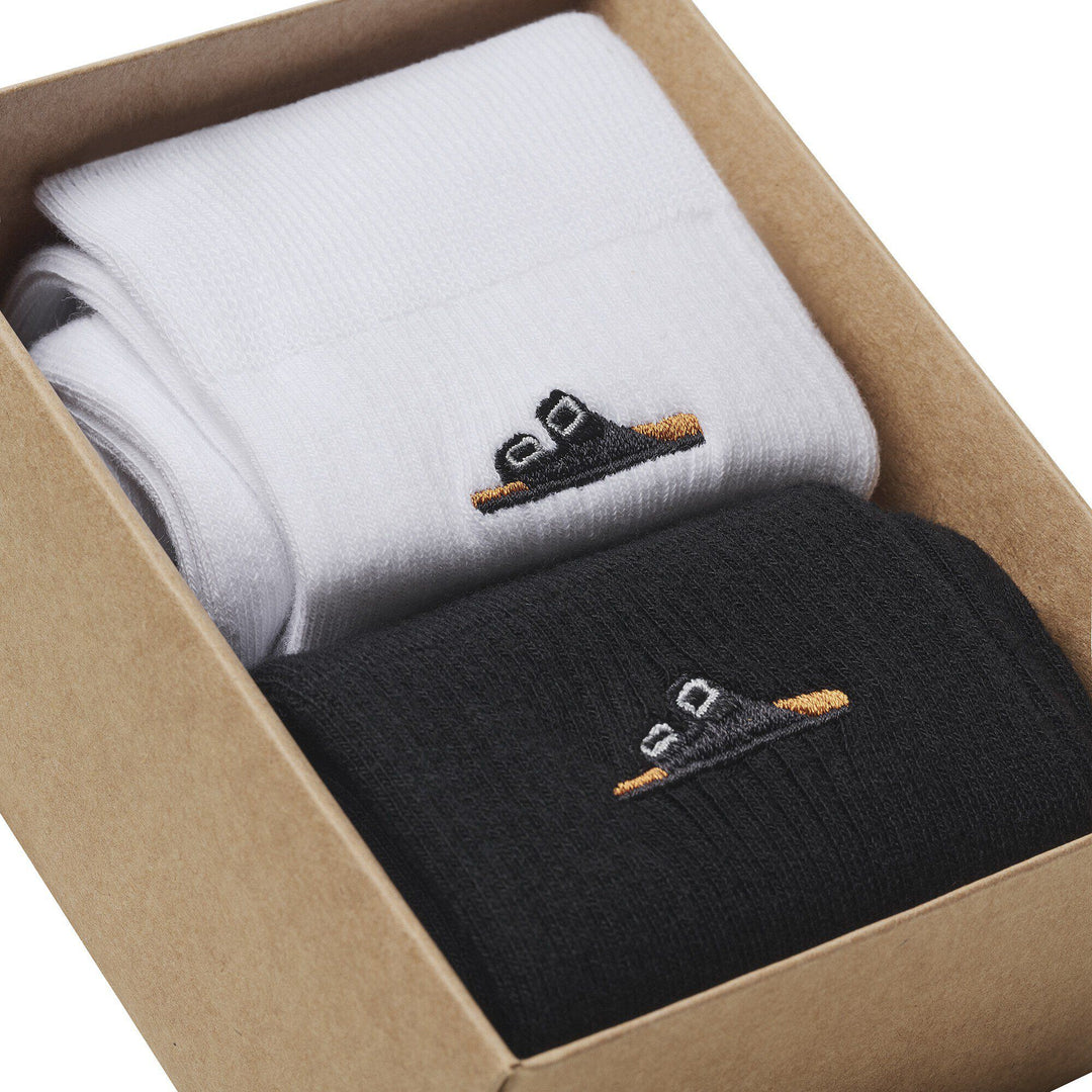 Cotton Ribbed Socks Multi Pack Cotton-Polyamide-Elastane