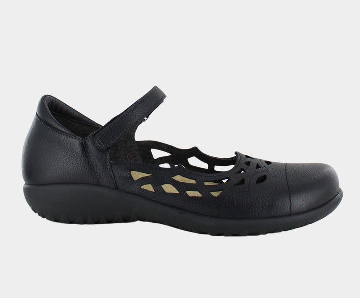 AGATHIS by Naot - BLACK SOFT LEATHER