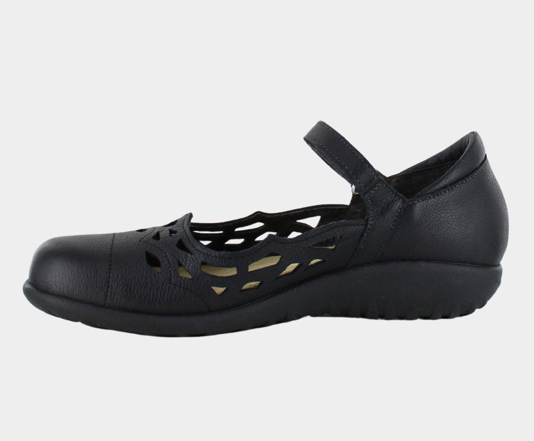 AGATHIS by Naot - BLACK SOFT LEATHER