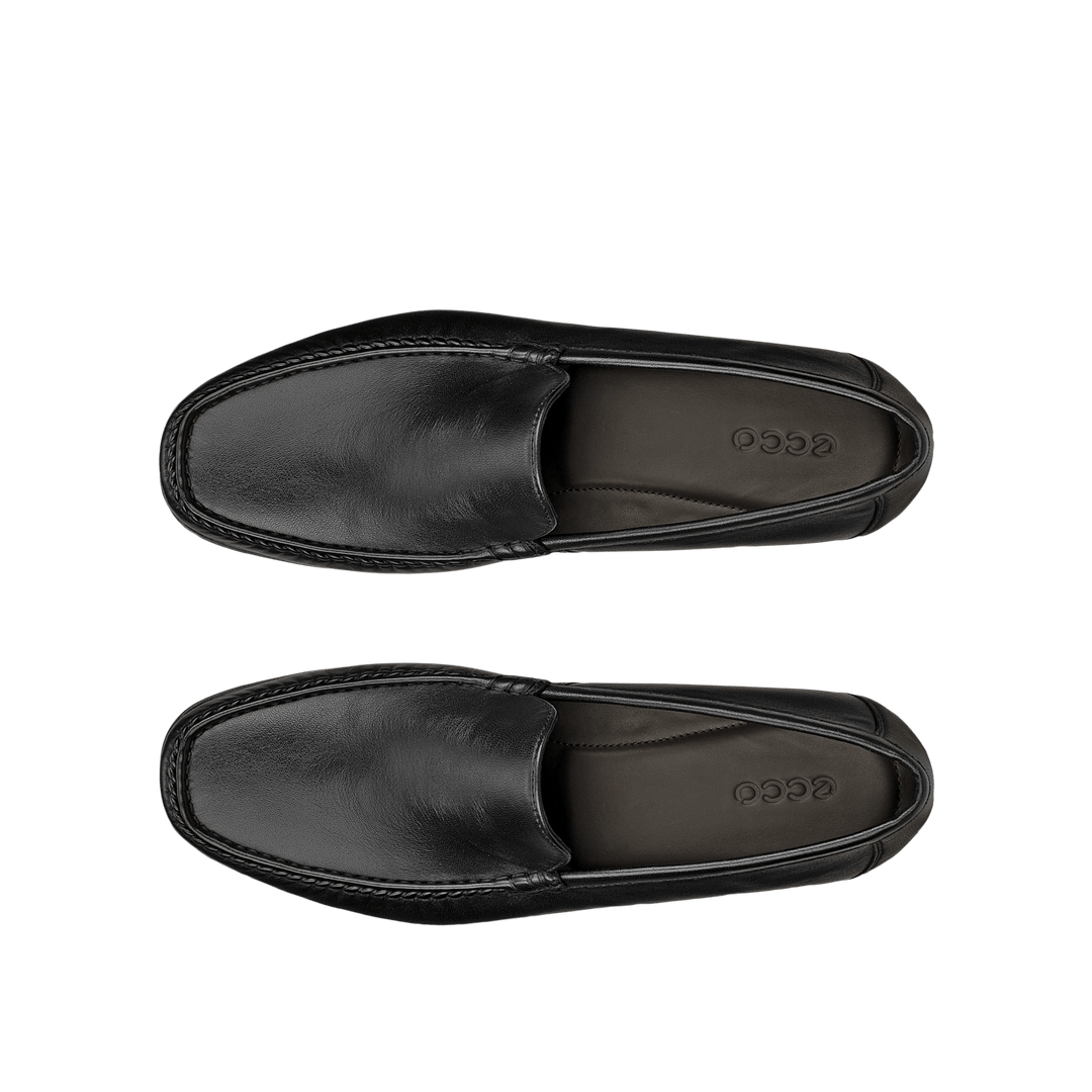 ECCO MEN'S DRESS MOC LOAFER - Black
