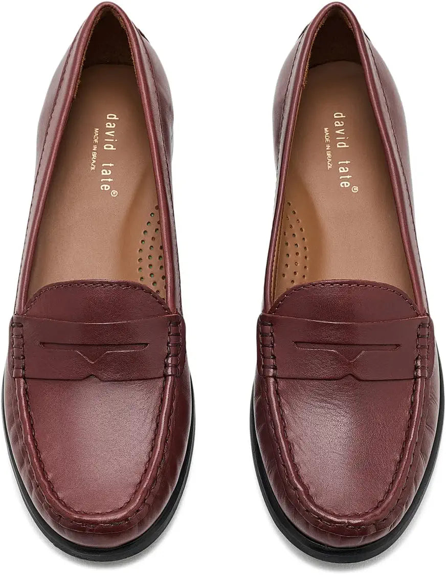 Friend Penny Loafer by David Tate - WALNUT