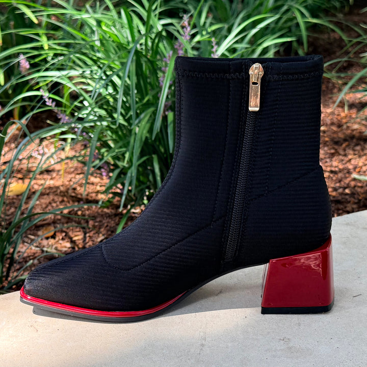 Inger Boot by Gioseppo - Black / Red