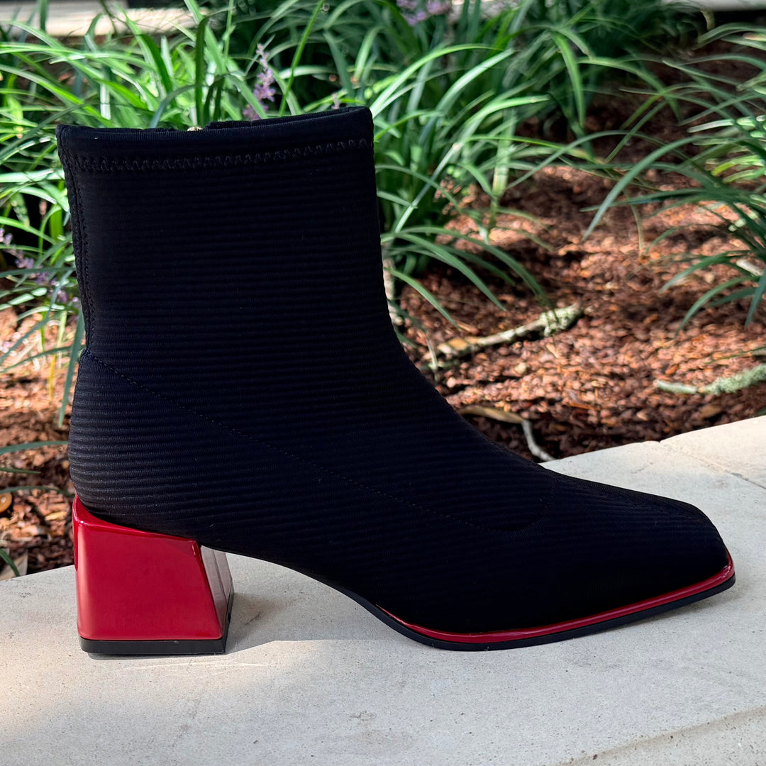 Inger Boot by Gioseppo - Black / Red
