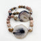 AGATE STATEMENT BRACELET