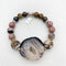 AGATE STATEMENT BRACELET