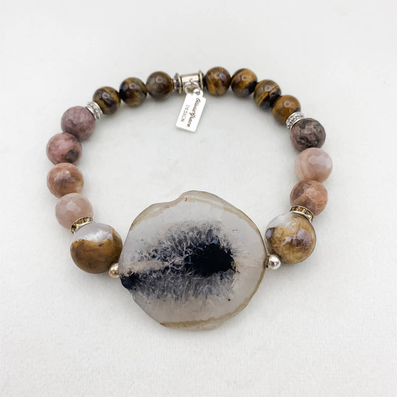 AGATE STATEMENT BRACELET