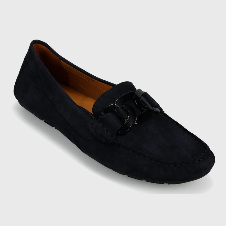AIKER by Vaneli - Navy Suede