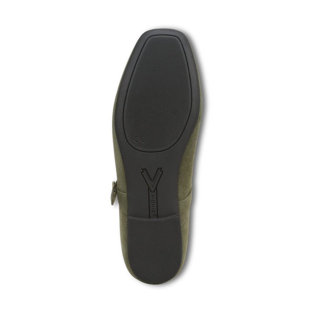 Alameda Dark Olive Suede by Vionic