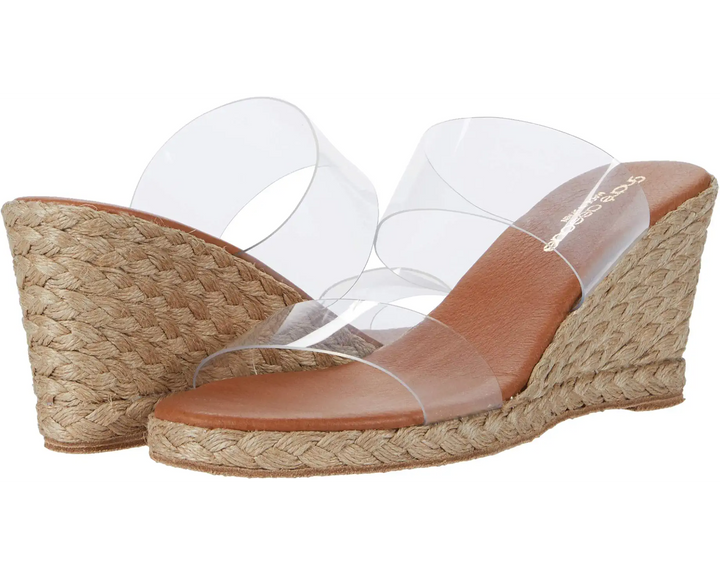 Andre Assous Anfisa Clear Espadrille Sandal