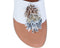 Andre Assous Novalee White Metal Fringe