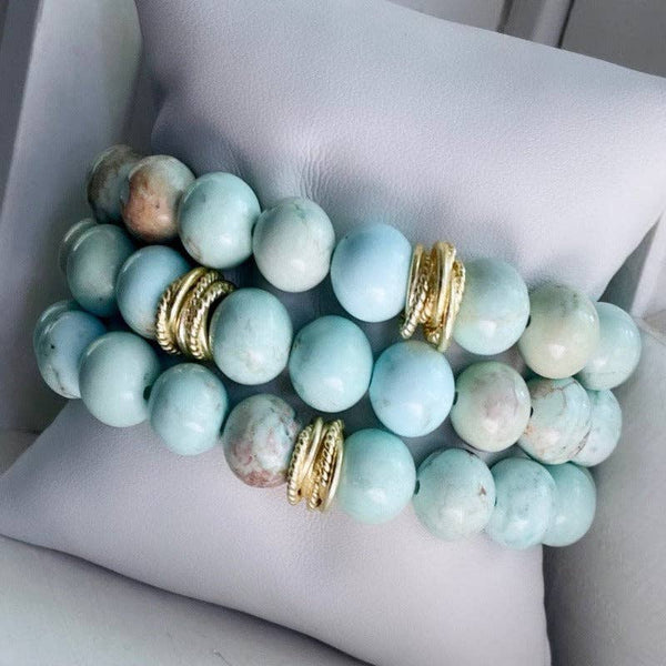 Aqua Statement Bracelet