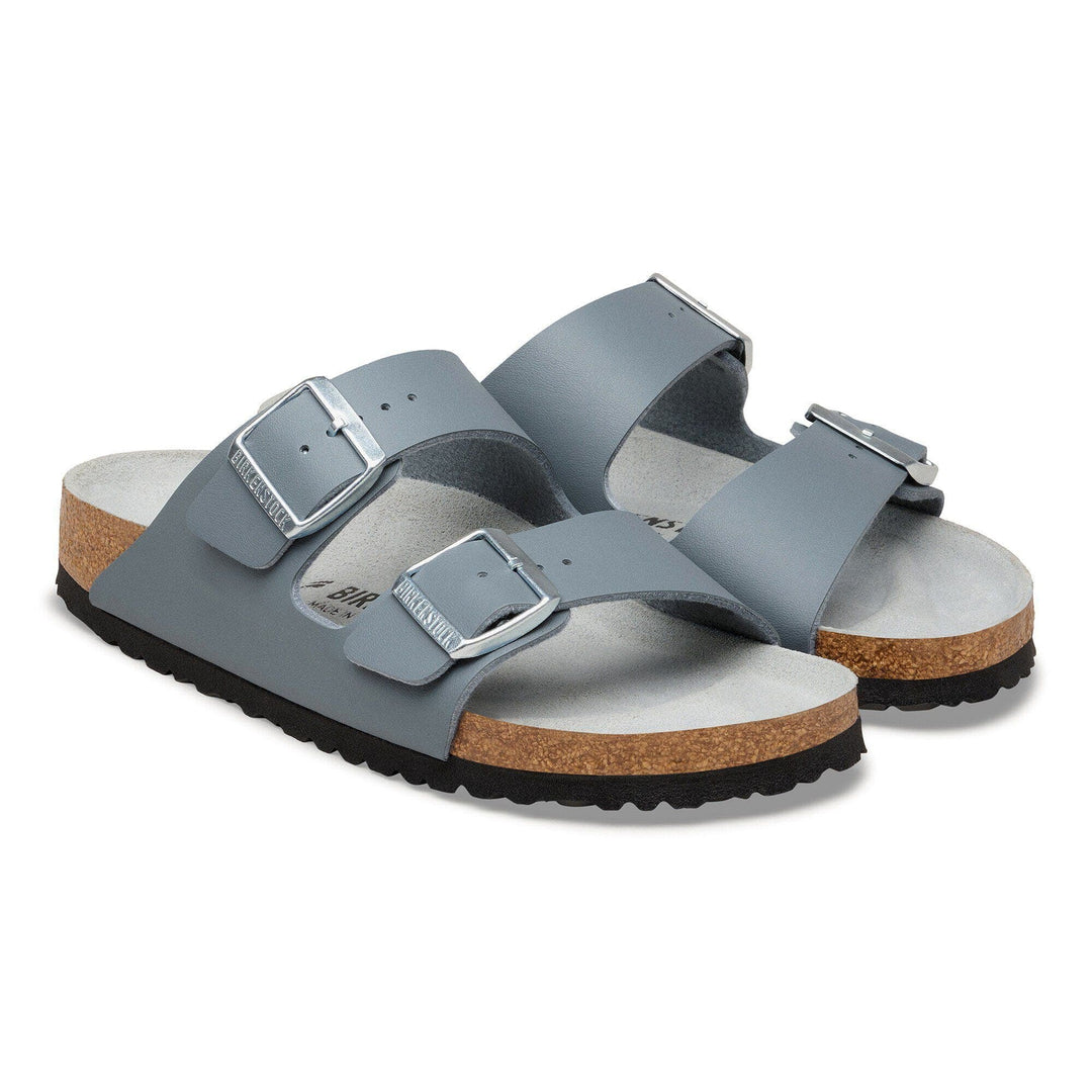 Arizona Big Buckle by Birkenstock - Basalt Gray Oiled Leather Nar/Med