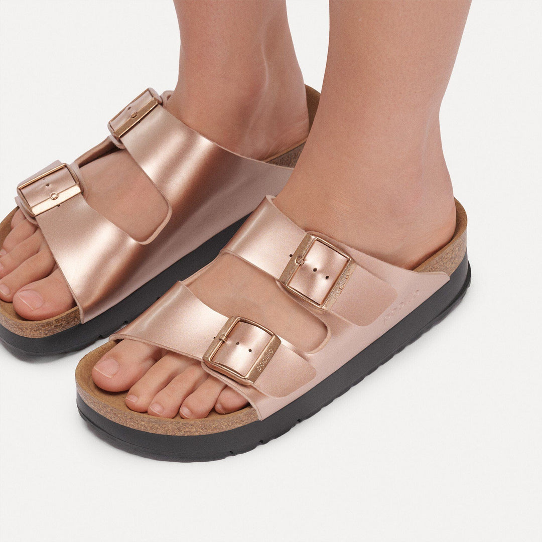 Arizona Flex Platform by Birkenstock - Electric Copper Nar/Med