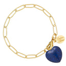 Audrey Heart Bracelet : Tiger's Eye