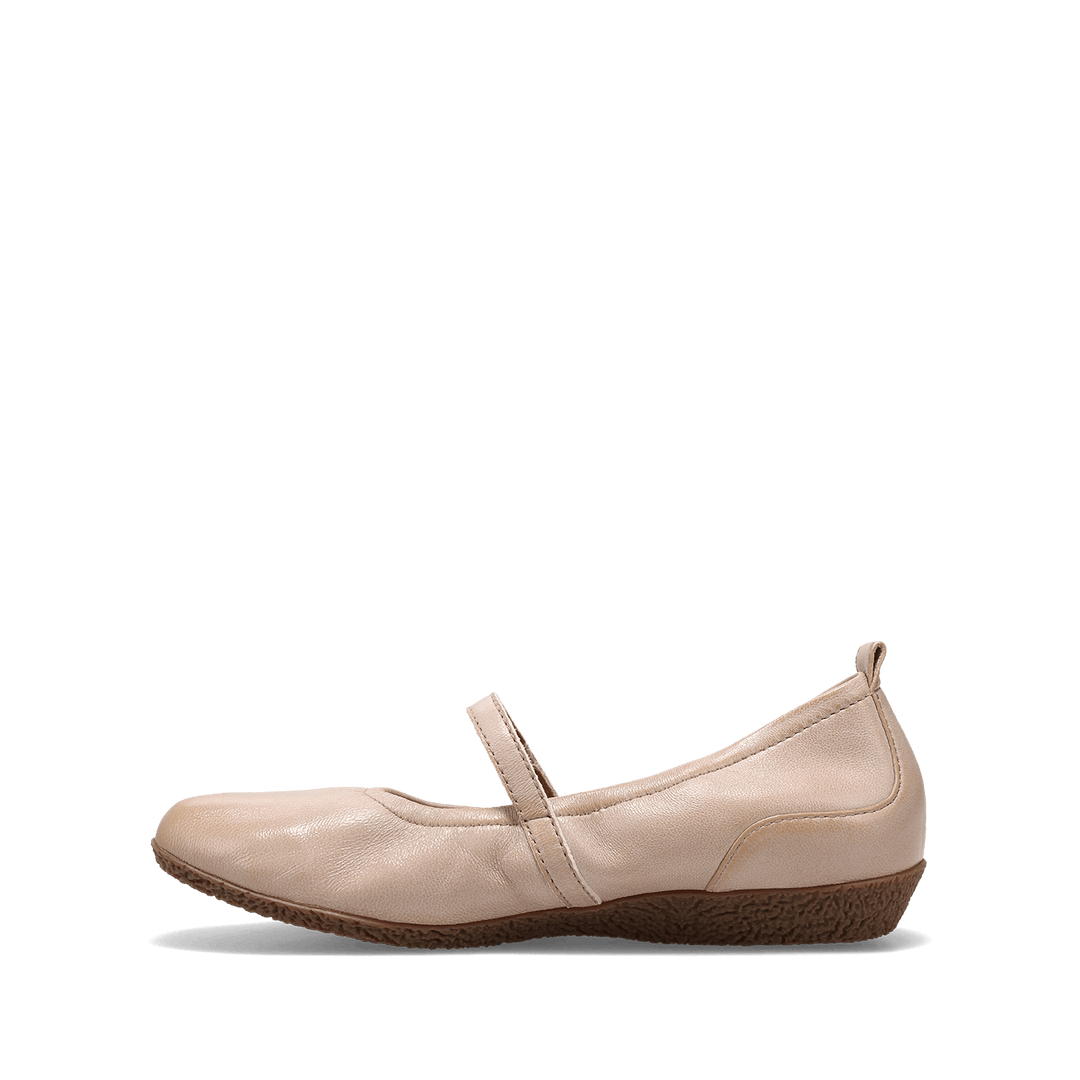 Babble Ballet Flat by Taos - Oyster
