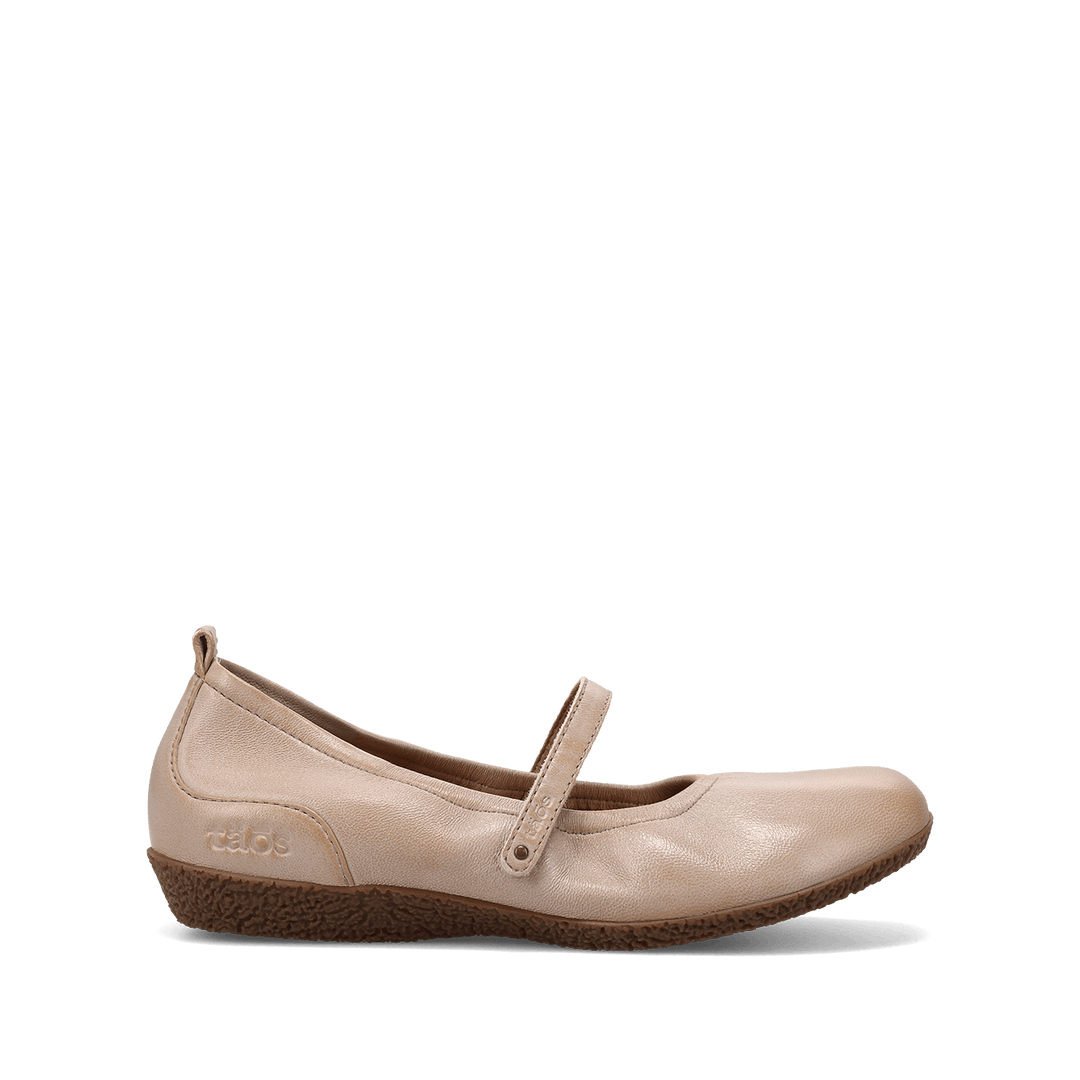 Babble Ballet Flat by Taos - Oyster