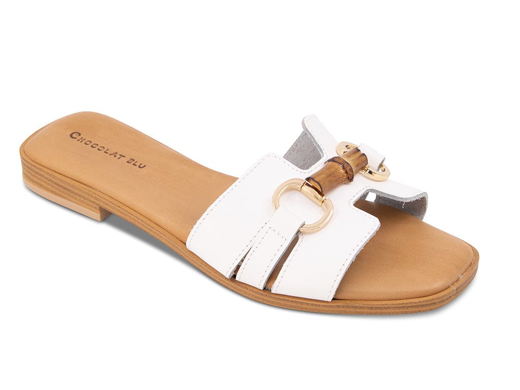 BAZ SLIDE by Chocolat Blu - WHITE
