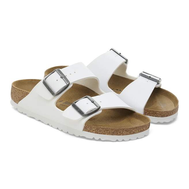 Birkenstock ARIZONA Birko-Flor White -Med/Narrow
