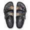 Birkenstock Arizona Flex Platform French Piping Brocade Black