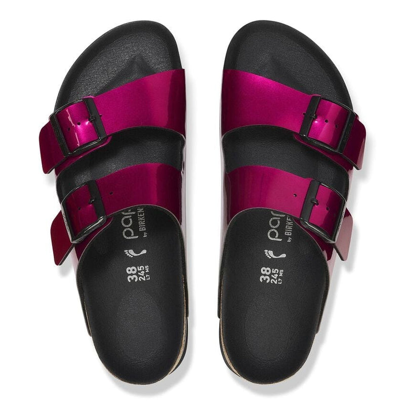 Birkenstock Arizona Platform Metallic Magenta