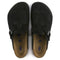 Birkenstock Boston Black Suede - Medium/Narrow