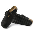 Birkenstock BOSTON  Black Suede - REG