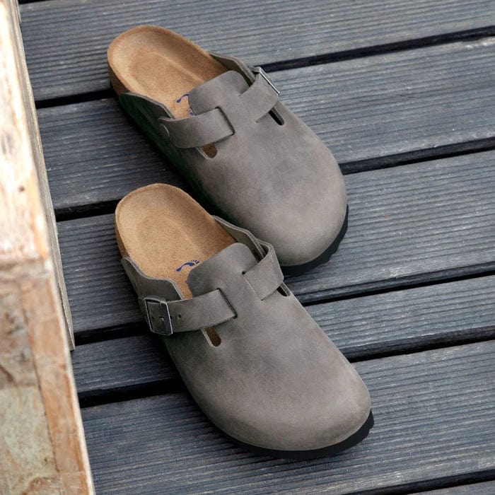 Birkenstock Boston Iron Oil - MED/NAR