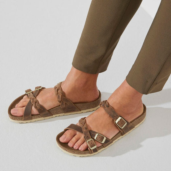 Birkenstock Franca Braid Cognac