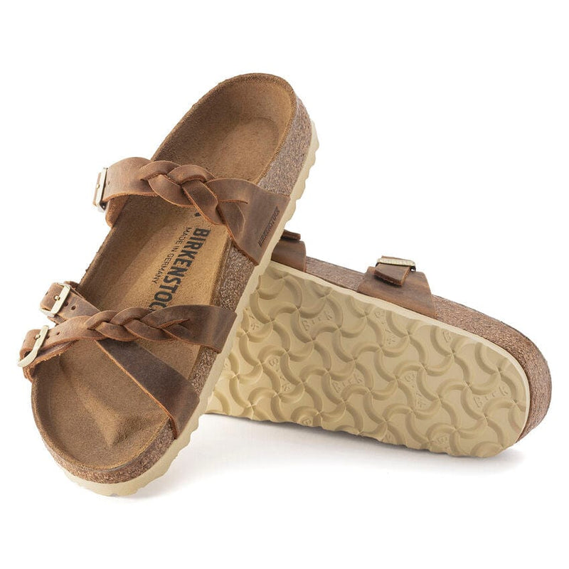 Birkenstock Franca Braid Cognac