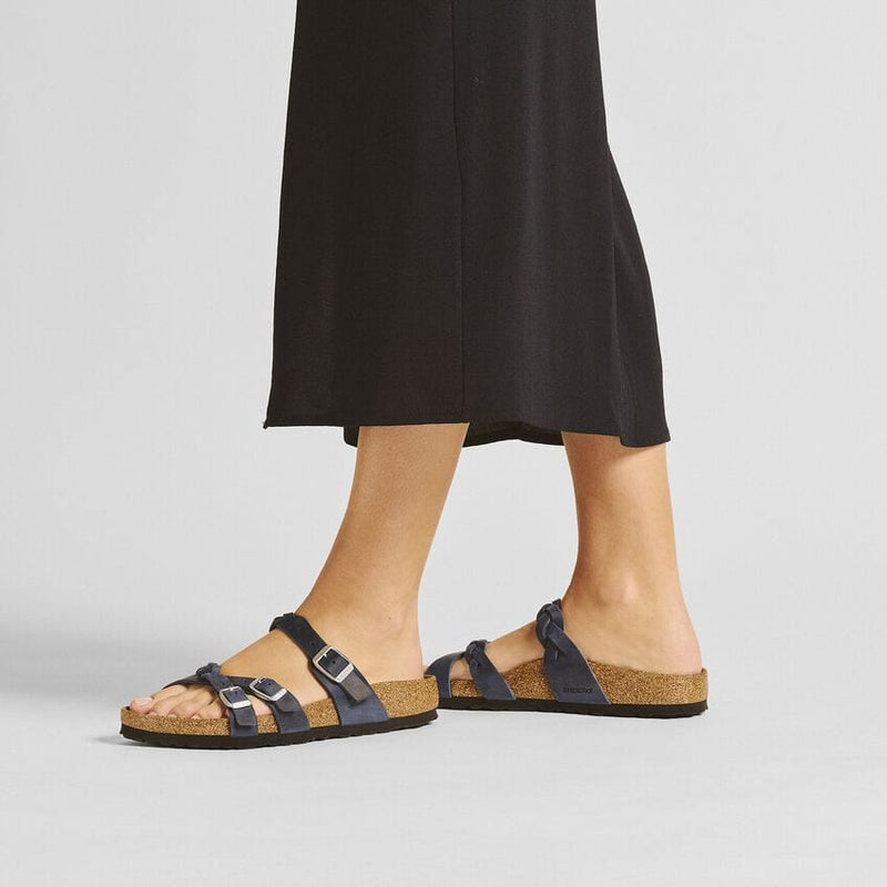 Birkenstock FRANCA BRAID NAVY- REG