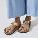 Birkenstock GIZEH Metallic Copper