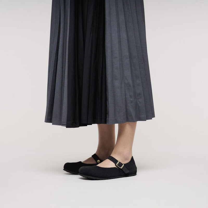 Birkenstock Mantova Black Suede