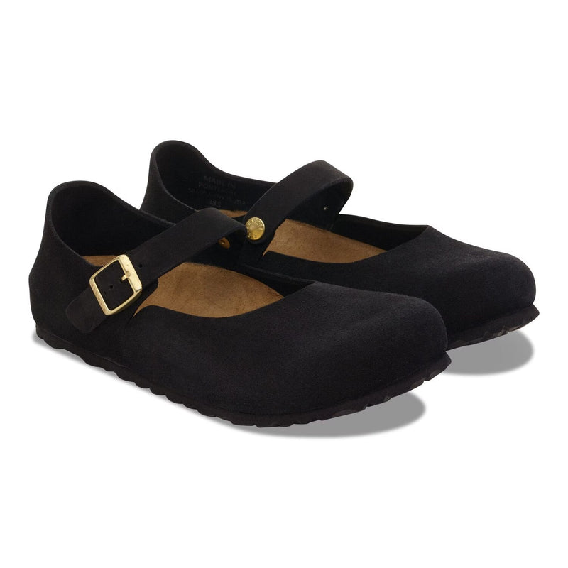 Birkenstock Mantova Black Suede