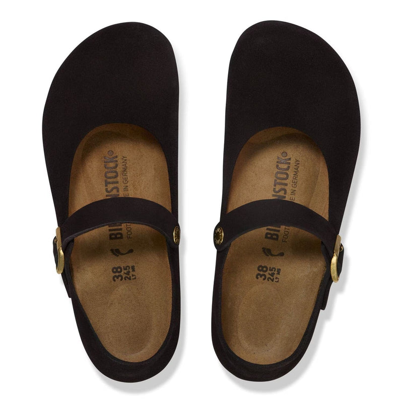 Birkenstock Mantova Black Suede