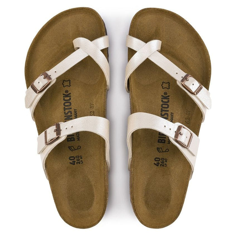 Birkenstock MAYARI  Graceful Pearl White