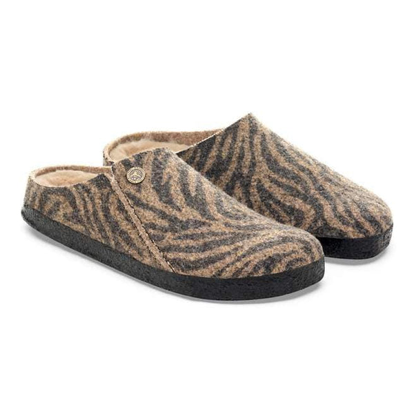 Birkenstock ZERMATT Wool Felt Zebra Toffee