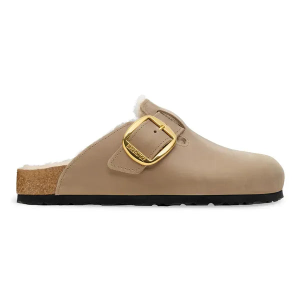 Boston Big Buckle Shearling Oiled Tabacco Nar/Med
