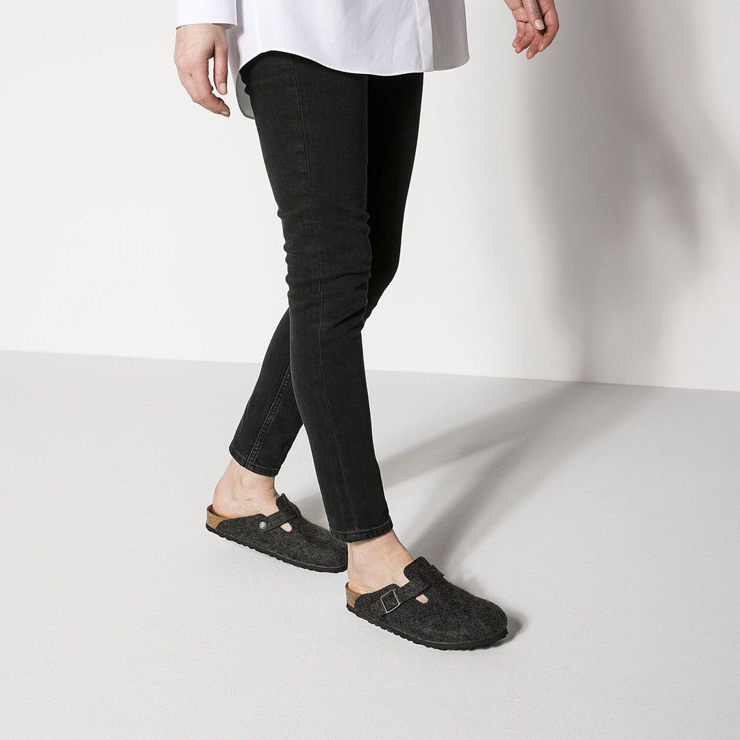 Boston Wool Anthracite Reg/Wide