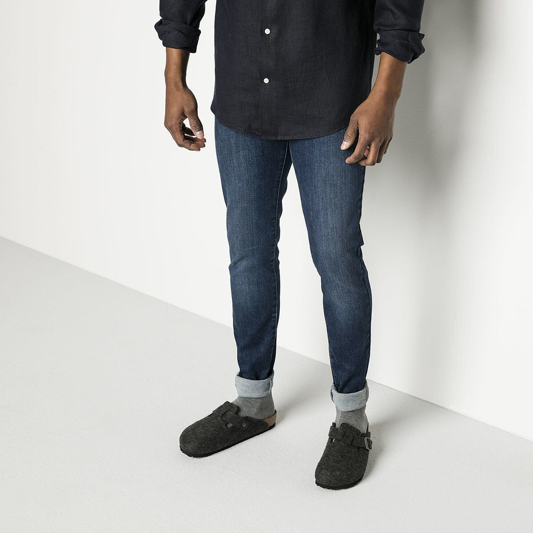 Boston Wool Anthracite Reg/Wide