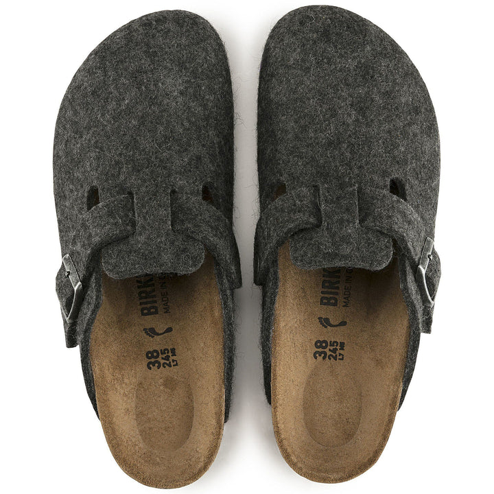 Boston Wool Anthracite Reg/Wide
