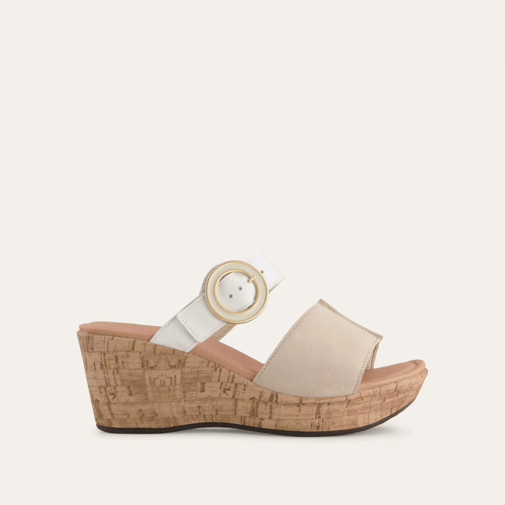 Breezy by NAOT - Beige/White FINAL SALE