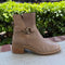 Brie Boot Taupe Nappa