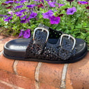 Britmi Woven Sandal by Silent D - Black