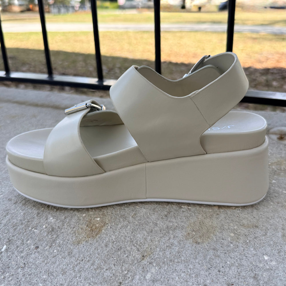 Brooke Sandal by J/Slide - Bone Multi