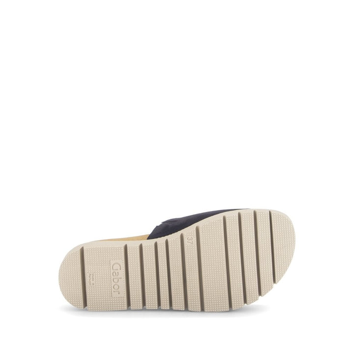 Buckle Slide by Gabor - Navy Blue 36