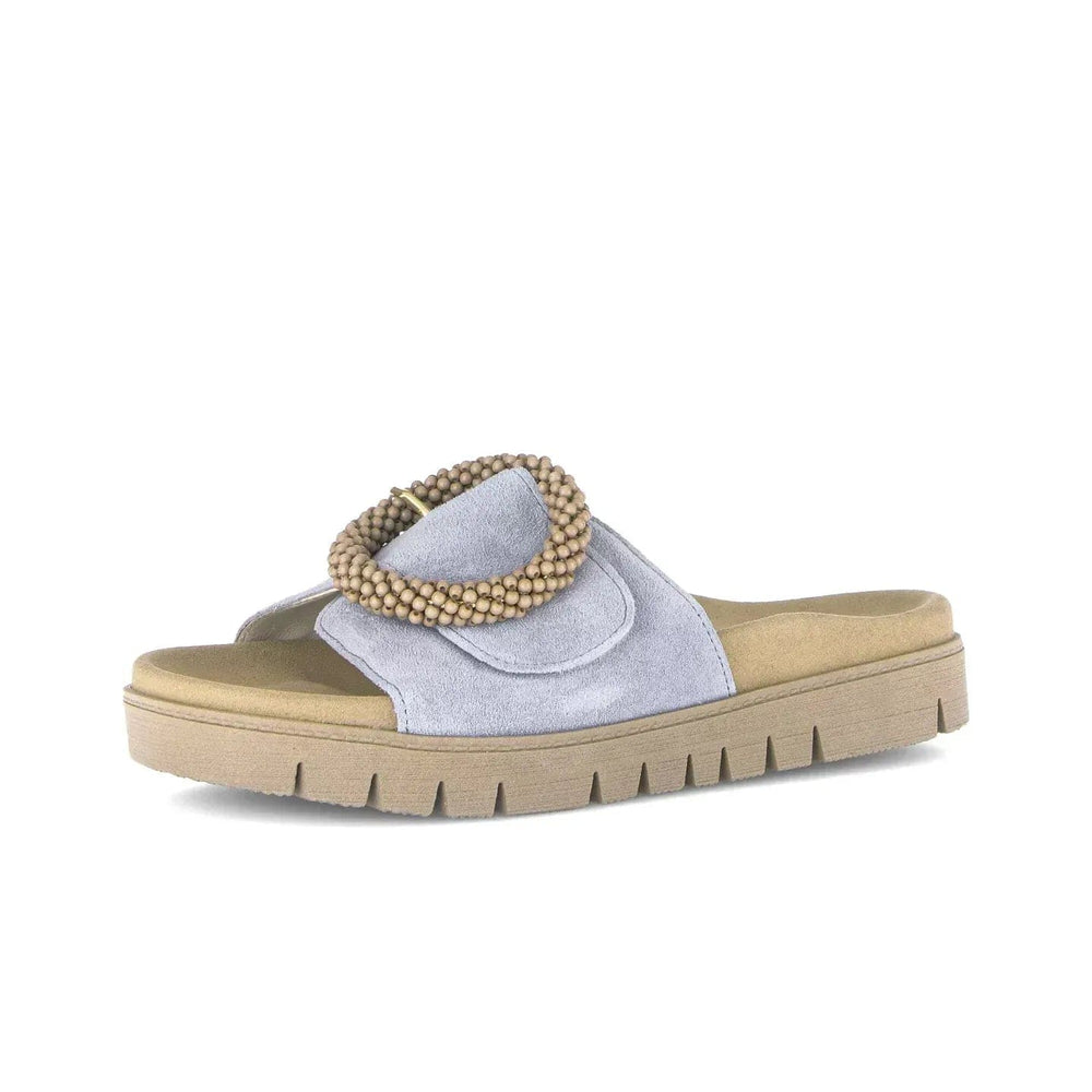 Buckle Slide by Gabor - Sky Blue 16