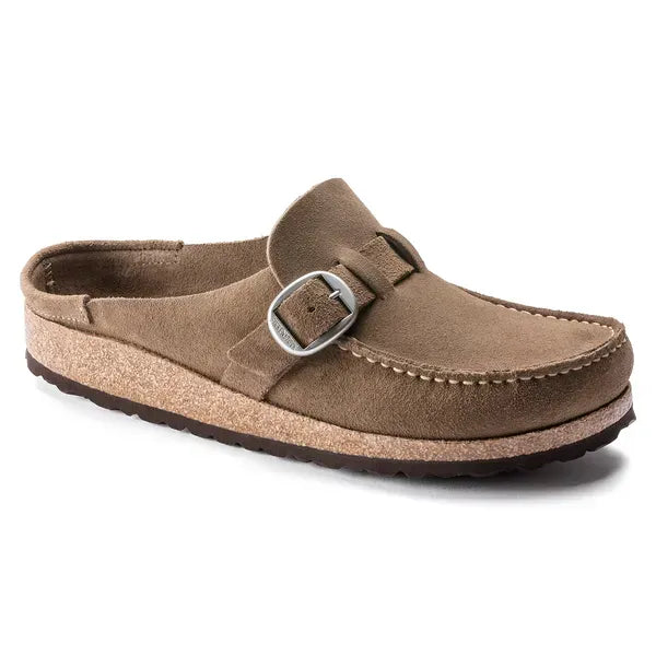 Buckley Gray Taupe Suede - Narrow