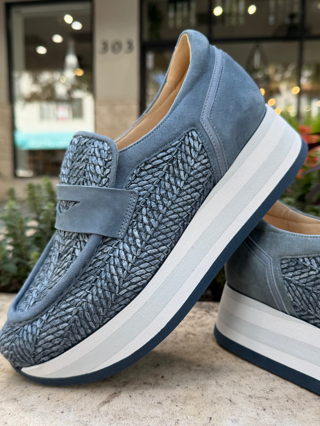 CAMRY PLATFORM by Softwaves - DENIM/GLACIAL