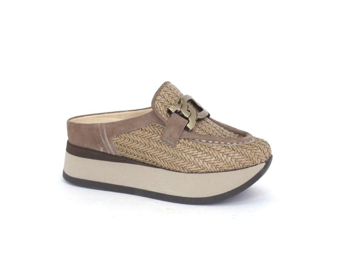 Celeste Rafia Mule by Softwaves